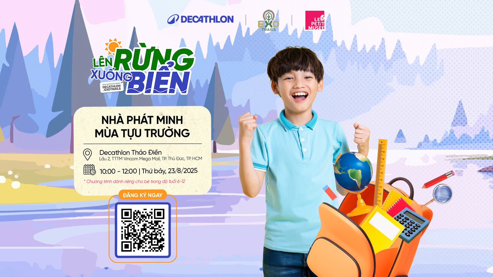 WORKSHOP #14: NHÀ PHÁT MINH MÙA TỰU TRƯỜNG