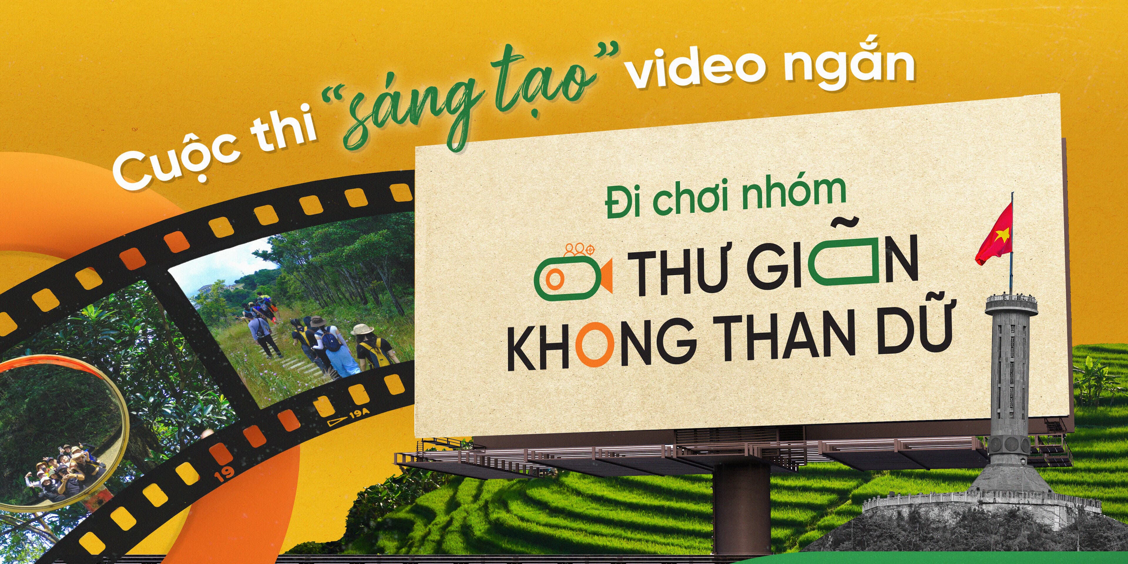 Cuộc thi Sáng tạo Video: "Đi chơi nhóm - Thư giãn không Than dữ"