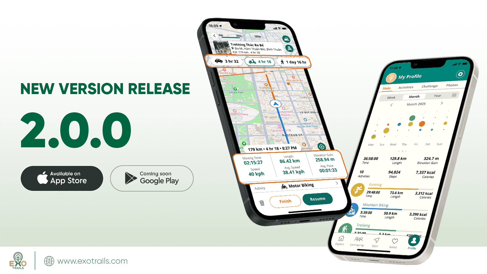 ExoTrails 2.0.0: A New Era of Outdoor Navigation Begins