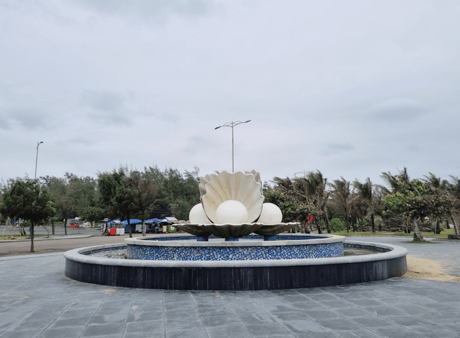 Đài Phun Nước 3 Con Sò