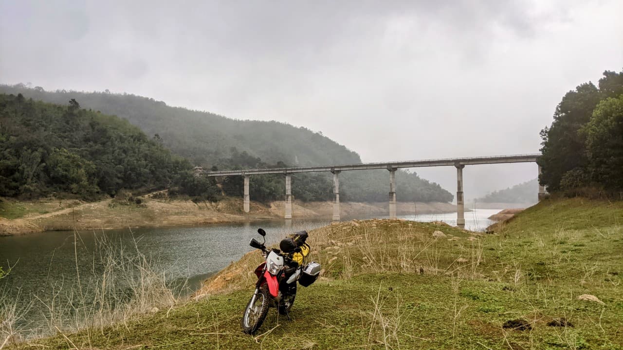 Bãi ven Sông Chu Cầu Nậm Bung