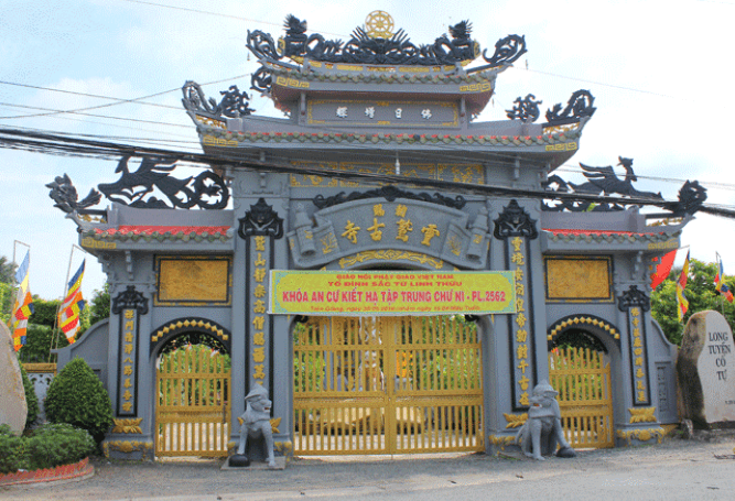 Chùa sắc tứ Linh Thứu 1 - Châu Thành - Tiền Giang