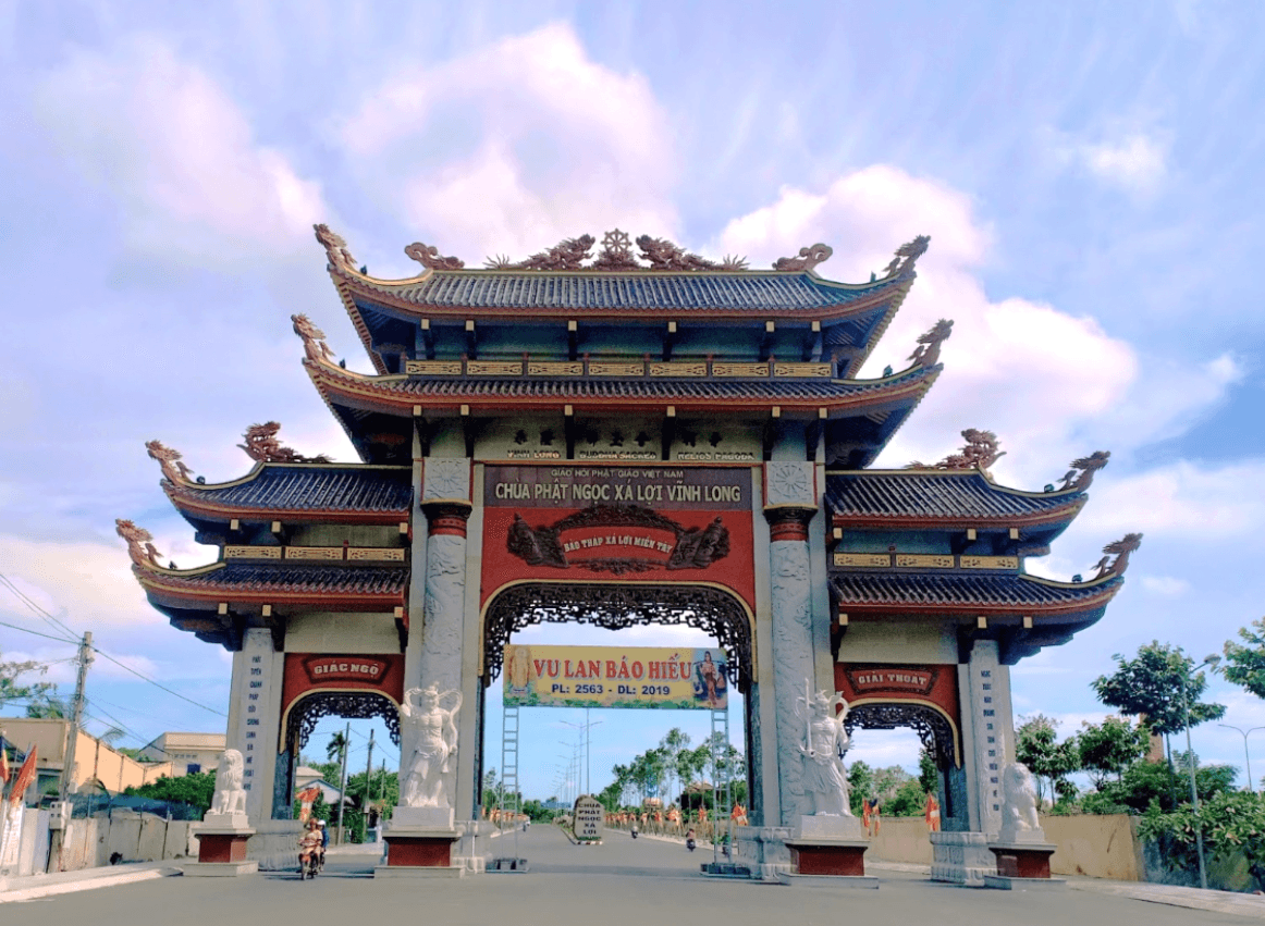 Chùa Phật Ngọc Xá Lợi - Tân Ngãi - Vĩnh Long