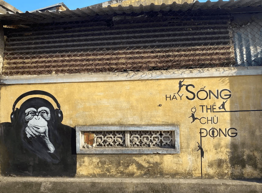 Làng Bích Hoạ Hòn Thiên (Hon Thien mural village ) - Ninh Hải - Ninh Thuận