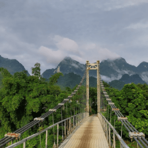 Cầu Treo Xóm Nè - Kim Bôi - Hòa Bình