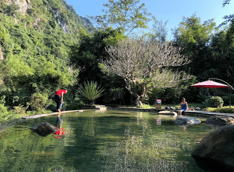 Khu tắm khoáng nóng Onsen - Kim Bôi - Hòa Bình
