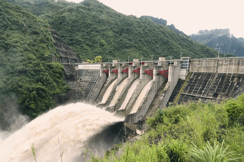 Đập Thủy Điện Huội Quảng