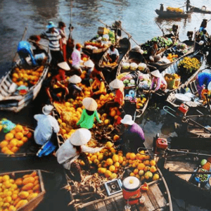 Chợ nổi Cái Bè - Cái Bè - Tiền Giang