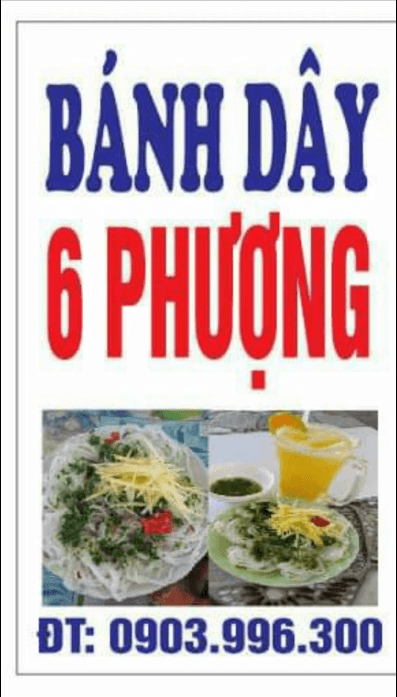 Bánh Dây 6 Phượng
