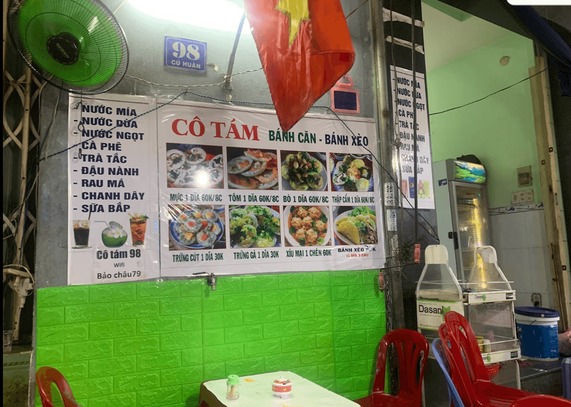 Bánh Căn - Bánh Xèo Cô Tám