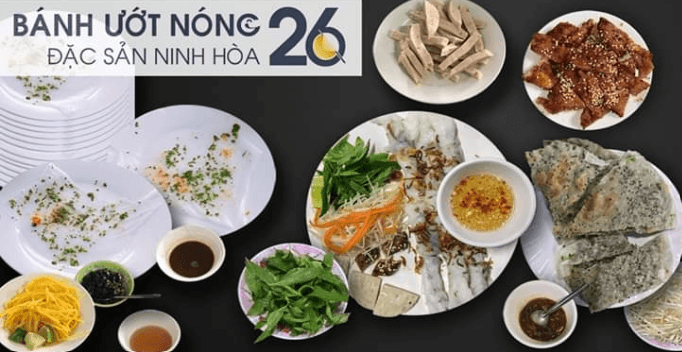Bánh Ướt Nóng 26 - Đặc Sản Ninh Hoà