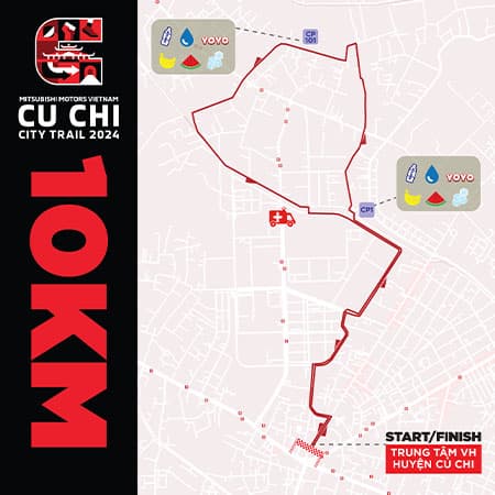 Mitsubishi Motors Vietnam Củ Chi City Trail 2024 10km