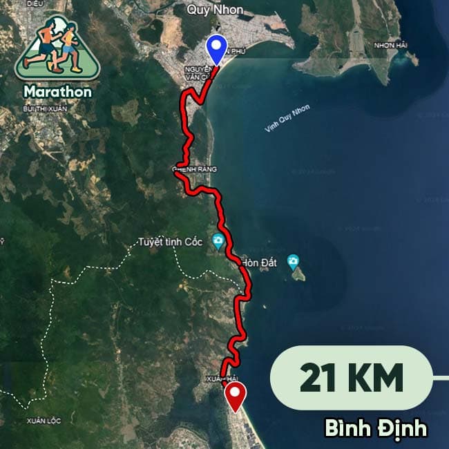VnExpress Marathon Sparkling Quy Nhơn 2023 21km