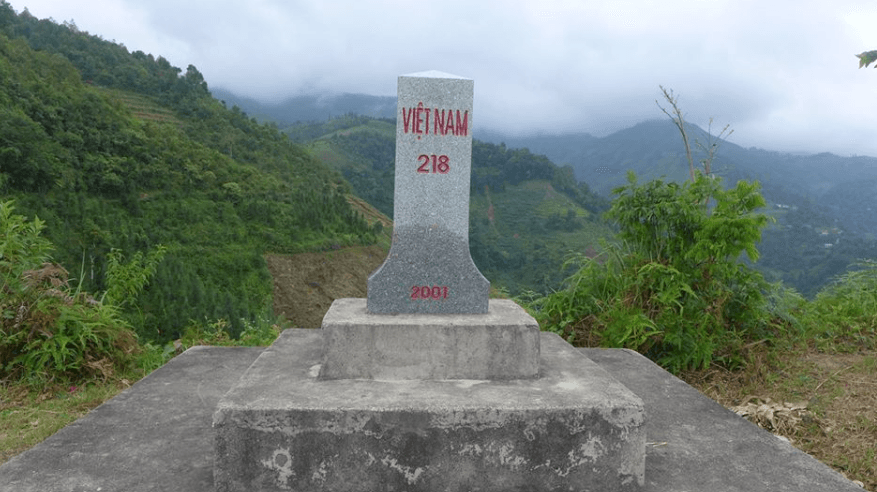 Mốc giới số 218 - Hoàng Su Phì - Hà Giang