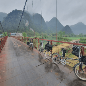 Cầu treo Pác Ngà - Trùng Khánh - Cao Bằng