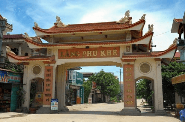 Cổng làng Phú Khê - Hoằng Hoá - Thanh Hoá