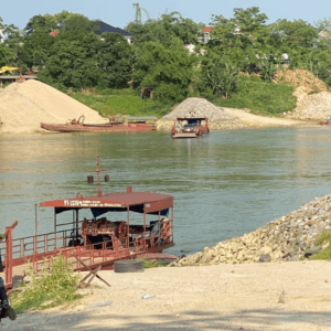 Bến phà Tiên Du - Sông Lô - Vĩnh Phúc