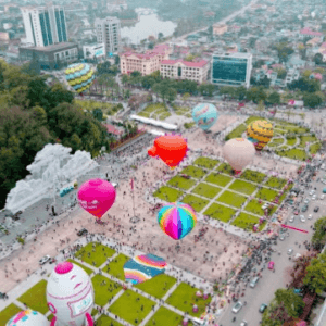 Quảng trường Nguyễn Tất Thành - Tân Quang - Tuyên Quang
