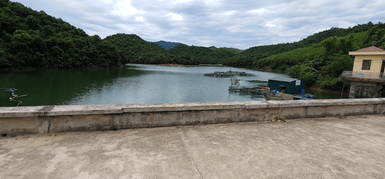Đập phụ ( Hồ chứa Bản Muỗng) - Quỳ Hợp - Nghệ An