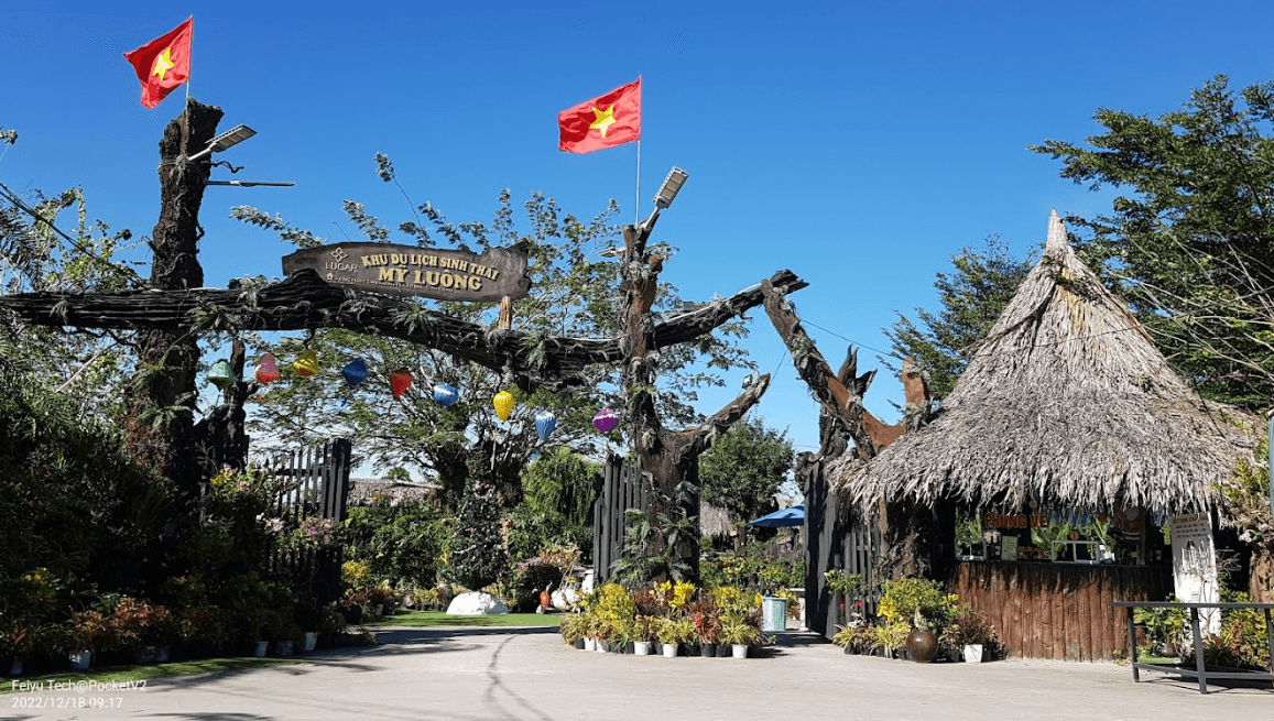 Khu du lịch sinh thái Mỹ Luông - Chợ Mới - An Giang