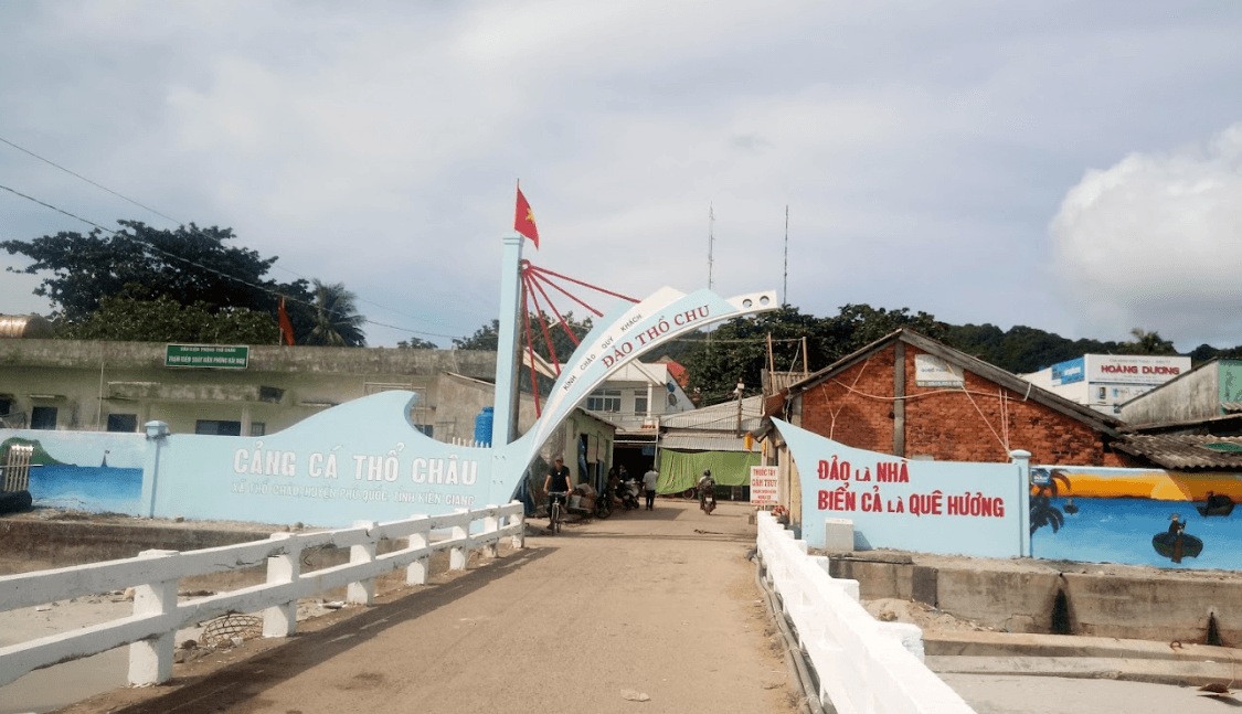 Cầu cảng đảo Thổ Chu - Phú Quốc - Kiên Giang