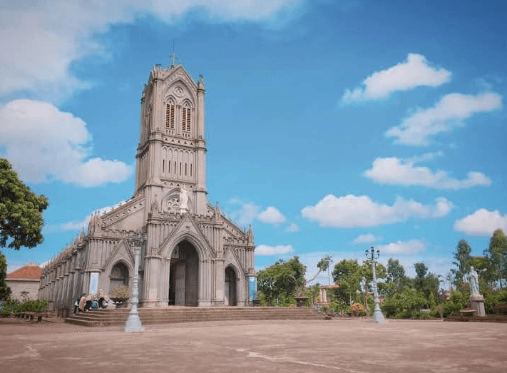 Nhà thờ giáo xứ Văn Hải - Kim Sơn - Ninh Bình