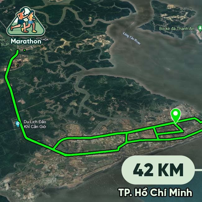 Green Cần Giờ Marthon 2023 42km