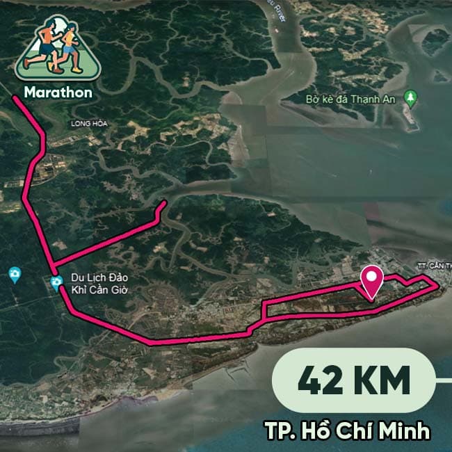 Green Cần Giờ Marthon 2022 42km