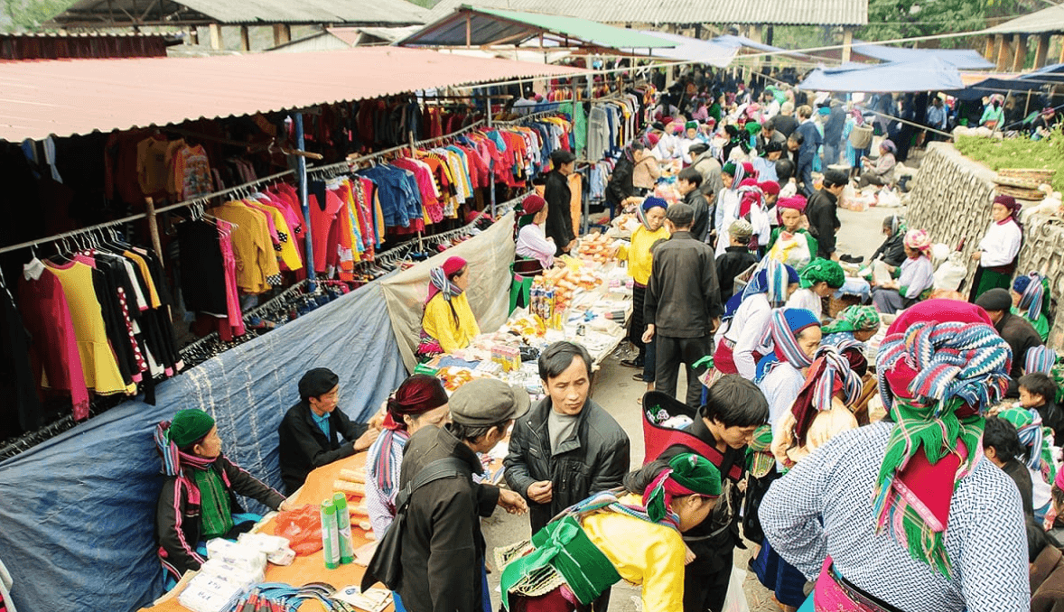 Chợ Sà Phìn - Đồng Văn - Hà Giang
