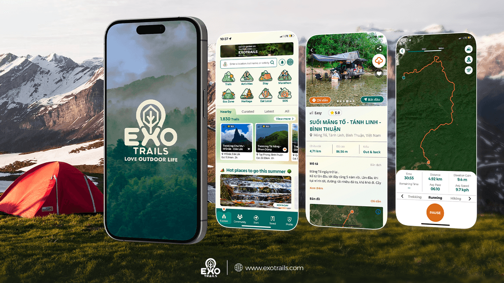 Ứng dụng ExoTrails: Đồng hành với bạn trên mọi hành trình khám phá 2024